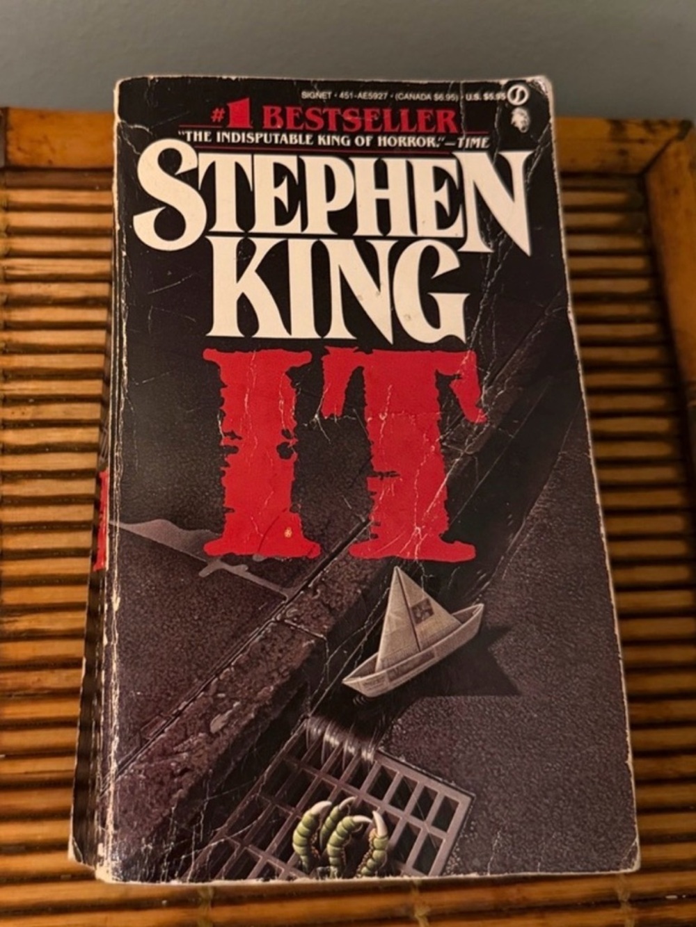 1987 Stephen King IT Paperback Book